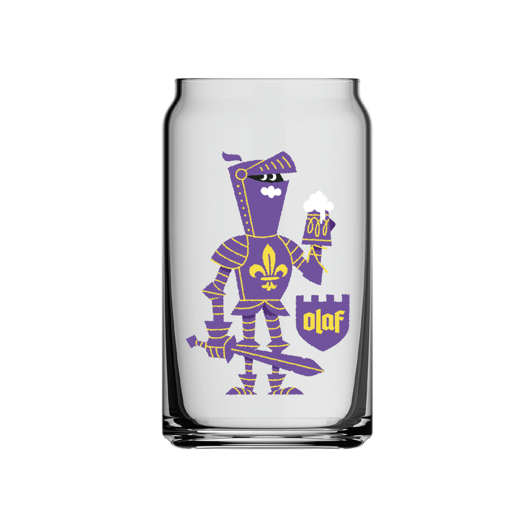 Olaf can shaped glass 0,35l